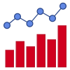 icons8 combo chart 100